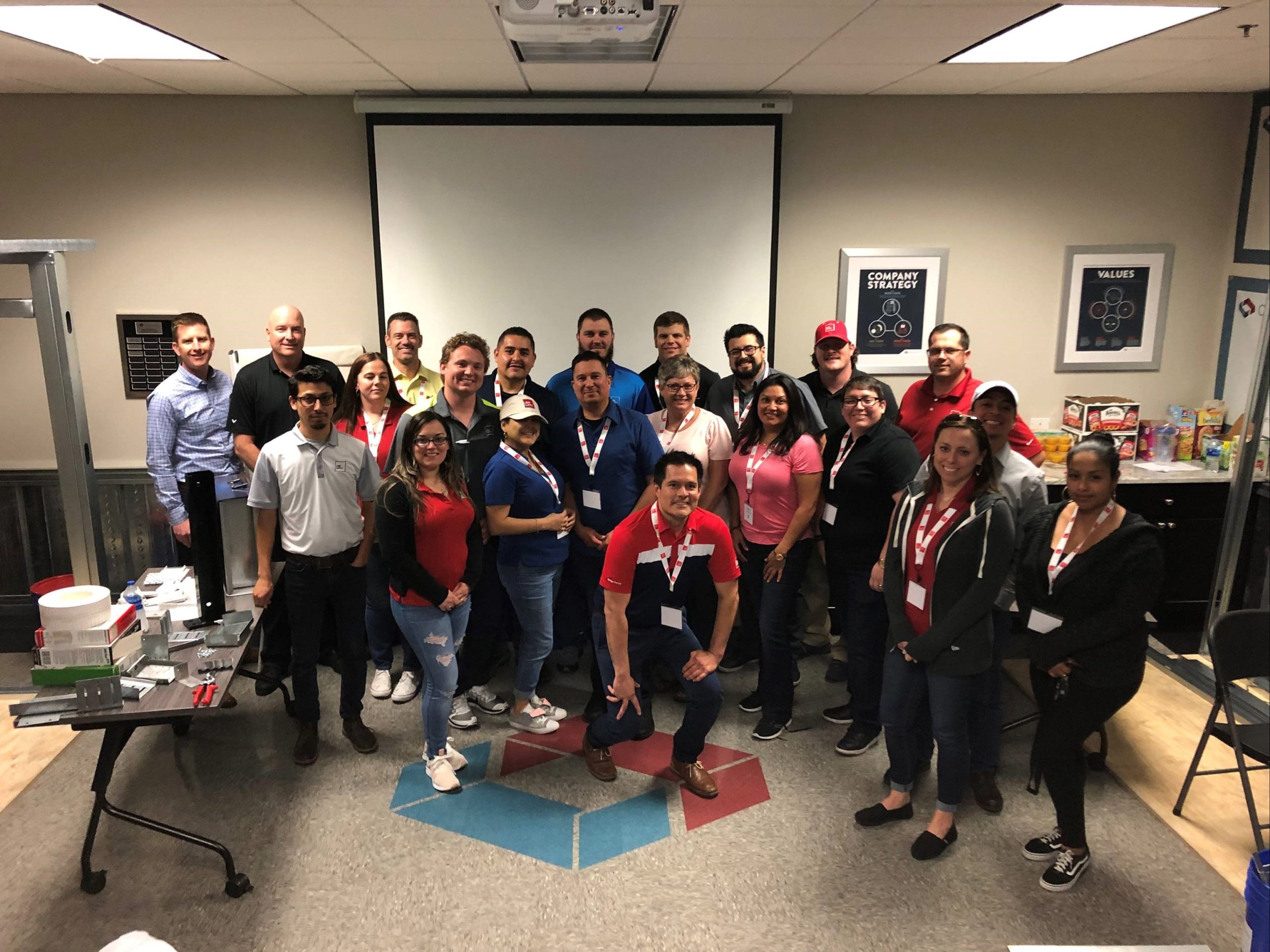 ClarkDIetrich & L&W Supply Training Group Photo