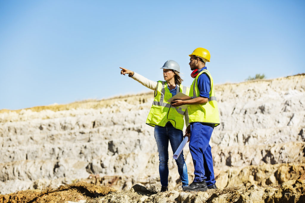 Woman outdoors on L&W Supply Construction Site
