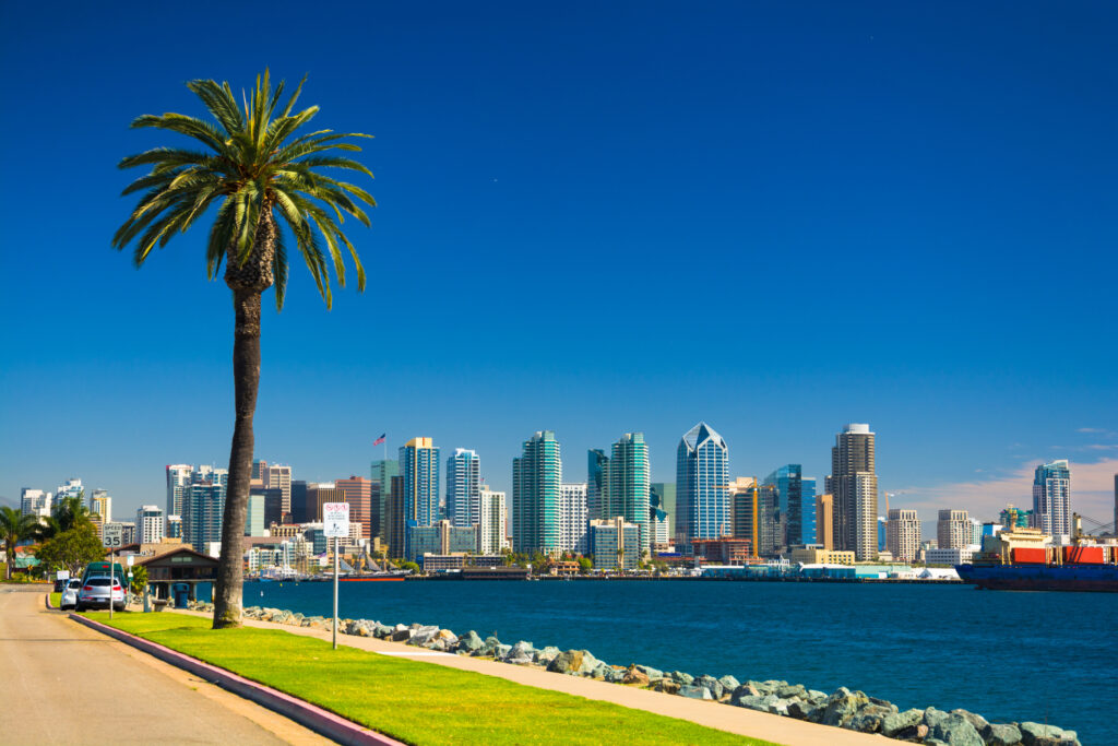 Outdoor Photo of San Diego Skyline