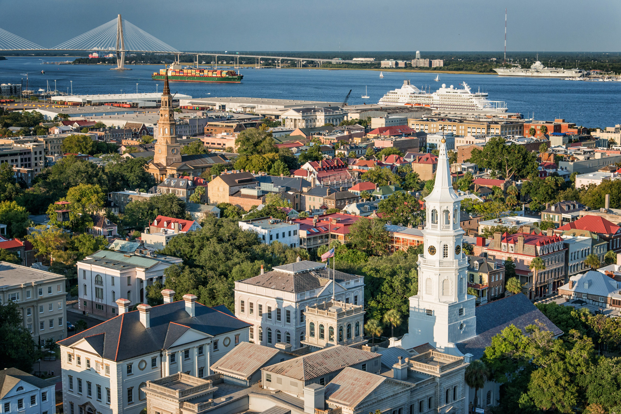 Charleston, South Carolina Skyline